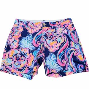 Lilly Pulitzer 7" Jayne Stretch Shorts Sz 6